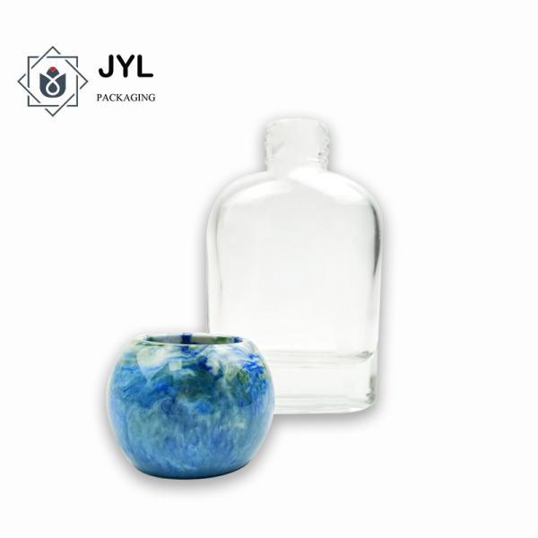 China Marble Resin Perfume Bottle Lids , Practical Moisture Proof Cap Diffuser on sale China Marble Resin Perfume Bottle Lids , Practical Moisture Proof Cap Diffuser on sale