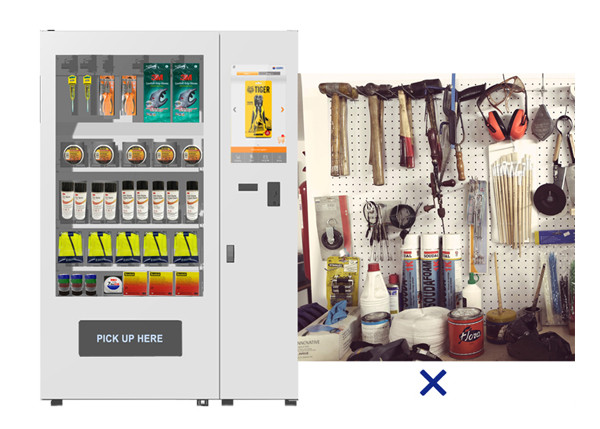 Quality Tooling Vending Machine With Elevator Hook System For Workshop Employee for sale