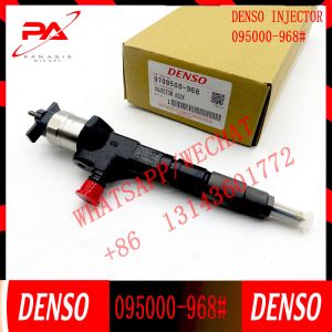Genuine diesel fuel injector 095000-9680 for KUBOTA V6108 1J520-53050 1J520