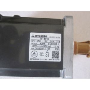 Wholesale Mitsubishi HF-MP43 AC Servo Motor 3 PHASE 400W 119V 3000RPM NEW from china suppliers