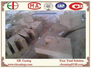 China Big Ring Castings OD3000x ID2500x250mm with CrMo Alloy Steel Castings EB14007 on sale