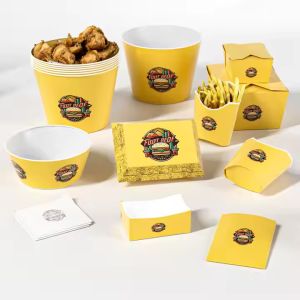 China Custom Burger Pizza Fries Boxes Food Container VANISHING Printing Handling Eco-Friendly Custom Containers on sale China Custom Burger Pizza Fries Boxes Food Container VANISHING Printing Handling Eco-Friendly Custom Containers on sale