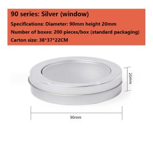 Customized Cosmetic packaging Tinplate/Aluminum Alloy Box with High-definition