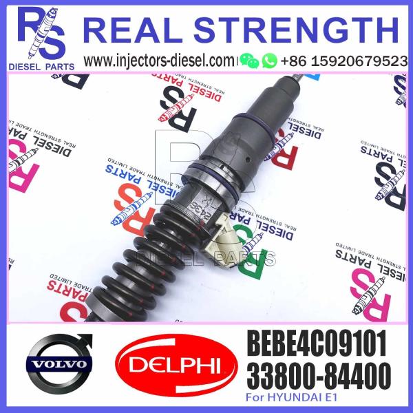 High Quality Common Rail Diesel Fuel Injector 33800-84400 BEBE4C09101