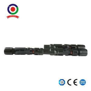 1 Pair Solar Panel Cable Mmf And Ffm Splitter Coupler Wire T Branch Connector