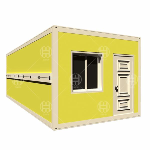 Quality ZONTOP Fast Building prefabricated home Modular Foldable Container House for sale