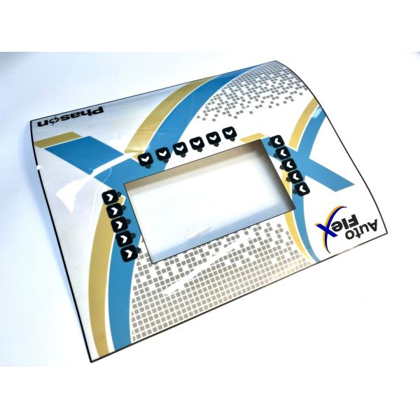 Embossing Tactile Dome Membrane Front Panel Switch For Internet Touch Screen