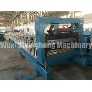 Galvanized Roofing Sheet Double Deck Roll Forming Machine 16mm