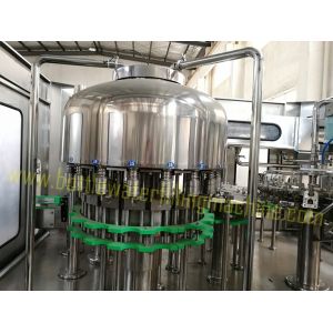 3 In 1 Monoblock Vitamin / Mineral Water Bottle Filling Filler