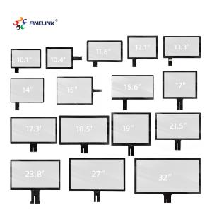 Multi-Touch Custom Size IP65 Waterproof PCAP Touch Panel With 10-Point Touch USB/RS232/IIC Interface
