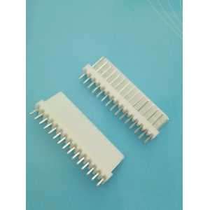 2.54mm Pitch Solder Wire To Board Power Connector Vertical Type With White Color