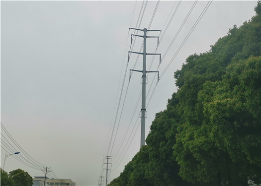 12M 10KV Electrical Power Pole With Hot Dip Galvanized For Power Transmission Line