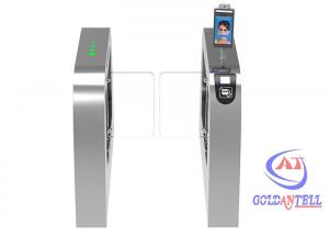 China High Security Half Height Turnstiles Anti Tail With Face Recognition Camera Finger Print on sale