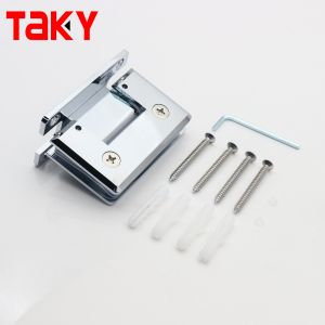 304 Stainless Steel Shower Hinge for Modern Design Style Glass Hardware