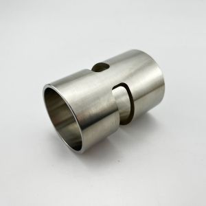 ROHS Compliant Aluminum Burrette Socket Part for Customized Precision Machining