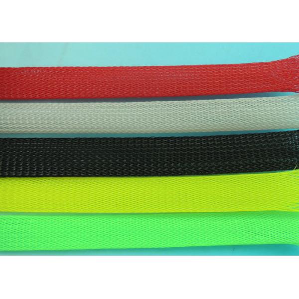 Flame Resistance PET Cable Expandable Sleeving For Wire Harness Protection