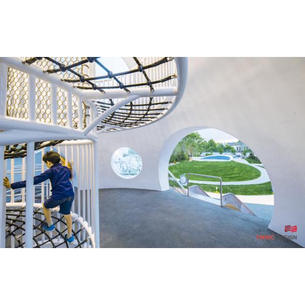 Custom Printing and Multiple Options for Cartoon Style Children's Amusement Equipment