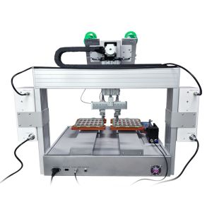 Practical Auto Soldering Machine , Electronics Desktop Soldering Robot