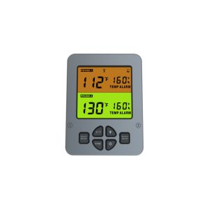 Digital Wireless Bluetooth Cooking Thermometer APP Dual Probes Big Large LCD