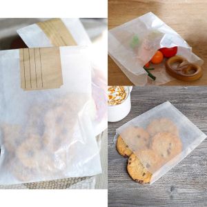 Custom Size Transparent Glassine Waxed Paper Bags