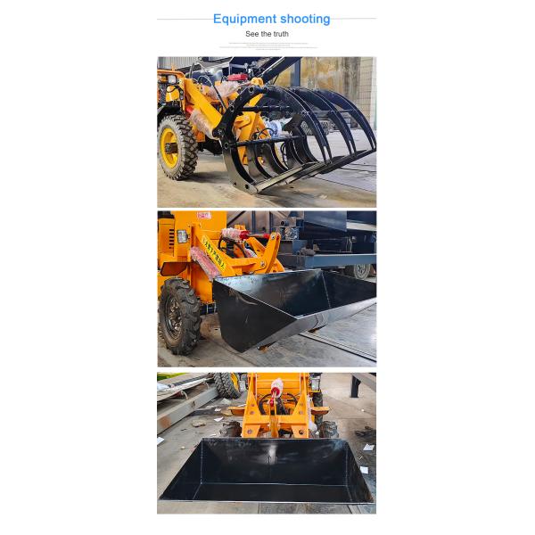 Electric Front End Small Mini Wheel Loader Suitable for Various Applications