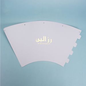 Waterproof PVC Folding Cardboard Gift Boxes Cone Flower Box With Handle