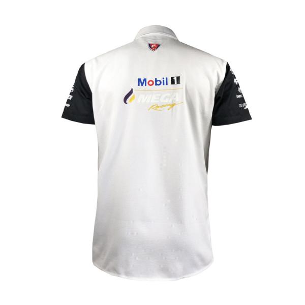 Custom Printed Polo Shirt for Unisex Motor and Racing Sports Team in Cotton/Poly Blend