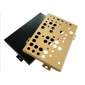 1.5mm-5.0mm Perforated Aluminium Facade Perforated Metal Sunshade Extra