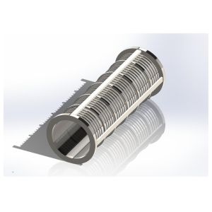 and Durable Paper Industry Screen Basket with Polished Surface and Smooth Edge