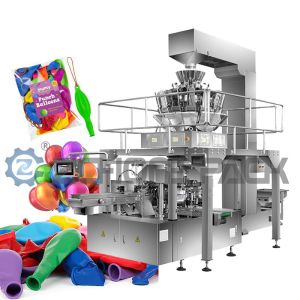 High Speed Balloon Packaging Machine Multi Station Quantitative Automatic