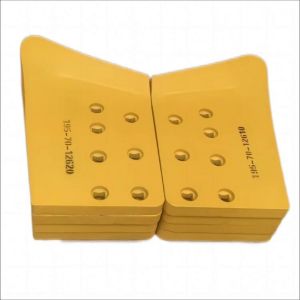 High Hardness Bulldozer Cutting Edges End Bits in Yellow or Black with 30MNB and