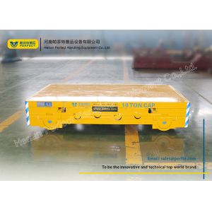 Customized Material Transfer Cart , Electric Material Handling Trolley Transfer