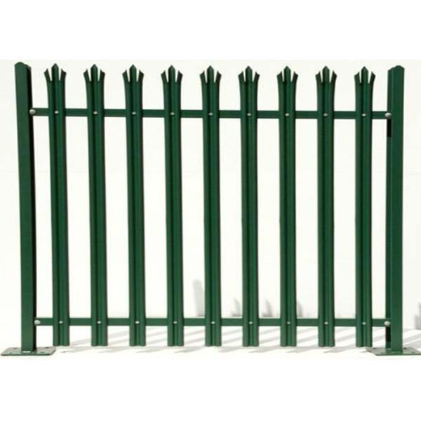 Small Powder Coated Picket Fencing Heat Treated For New Pattern Farm