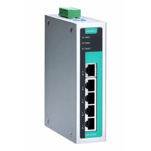 Fashionable Moxa EDS-G205A 4-poe 5-Port Unmanaged Industrial Ethernet Switch