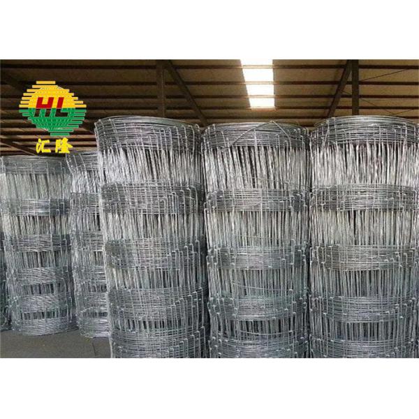 Quality High Tension Hinge Joint Wire Mesh Galvanized Farm Grassland Fence for sale