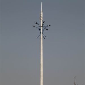 Polygonal HDG Telecommunication Towers With Short Construction Cycle For