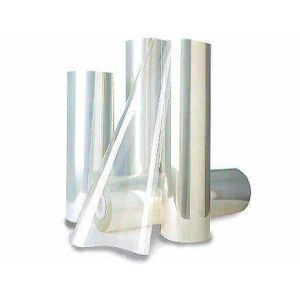 China Clear PLA Sheet Roll Transparent Biodegradable Plastic Film Roll For Flower Packing on sale