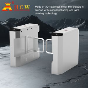 Automatic Pedestrian Barrier Entry Security Control Face Recognition Turnstile