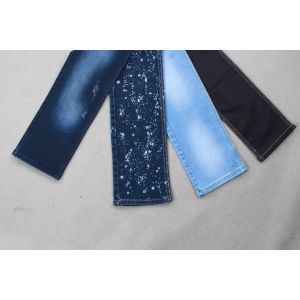 12oz Double Layer Denim Fabric like knit Irregular Weave 58/59'' For Women