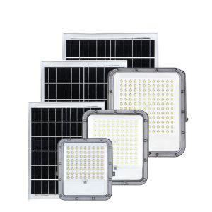 2700K 6500K Solar Powered Flood Lights 100w Big Capacity 3.2V Battery SMD 3030