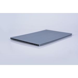 Grey Plastic Corrugated Sheet Square Floor Protection Corflute Board