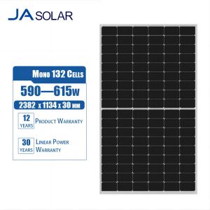 JA SOLAR Bifacial Module for Home Front Glass/Back Glass 2.0mm/2.0mm Better Half