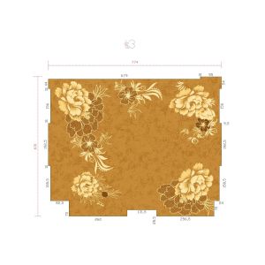 Wholesale Flower Handtufted Wool wall to wall carpet project carpet from china suppliers