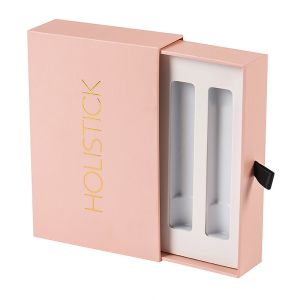 Moisture Proof Custom Lip Gloss Packaging Sliding Drawer Environmental Friendly
