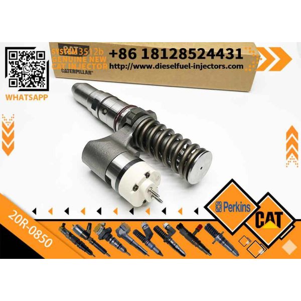 Diesel Fuel Injector 249-0746 20R-0850 for Cat 3524B Engine Construction Machinery Parts 162-8813 386-1767 for Excavator
