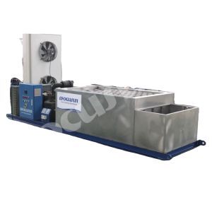ICE BLOCK Shape 2024 FOCUSUN 1T Brine System Block Ice Machine 1800*1200*2000mm