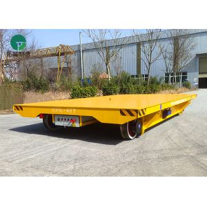 High Quality Mold Handling Battery Powered Electric Rail Transfer Trolley