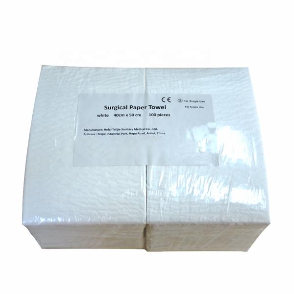 Super Strong & Absorbent & Soft Wood Pulp Paper Towels Free With CE Certificate & ISO 13485
