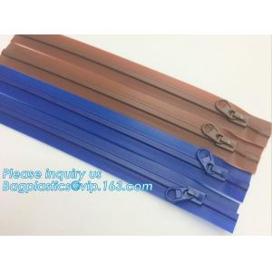 OEM design zipper with semi auto lock slider/ continuous zipper/ zipper