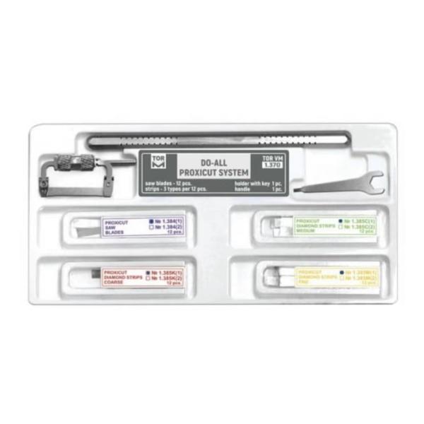 Quality TOR VM/ TOP BM Do-All Proxicut Holder and Handle 1.369KT Kit for Dental Areal Precision Procedures for sale